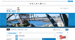 Desktop Screenshot of comune.racale.le.it