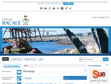 Tablet Screenshot of comune.racale.le.it